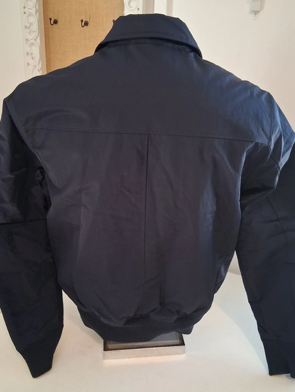 Banana Republic Men's Navy Blue Bomber/Flight Jacket Sz M NWT